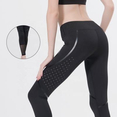 China Breathable High Quality OEM Custom Bare Yoga Pants Butts Crack! crack! gym leggings suppliers yoga pants sports leggings for women with plus size for sale