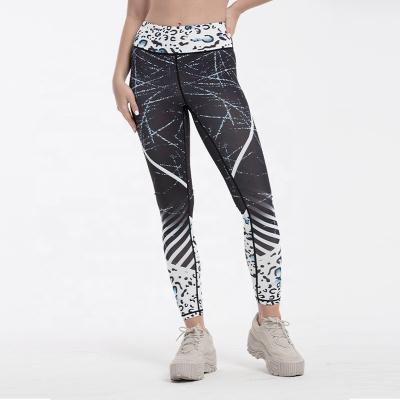 China 2021 Fashion Gaiters Breathable Woman Customize Women's High Waist Yoga Pants Printed Quick Dry Gaiters Plus Size Custom Logo for sale