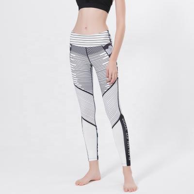 China Customized Breathable Yoga Pant Yoga Leggings Printed Sport Gym Workout Pants Fitness Sportswear Fashion Grill Sexy Running Pants Plus Size for sale