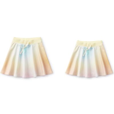 China Wholesale Custom Cotton Summer Elastic Babies Kids Elastic Baby Skirt Anti-wrinkle Drawstring Twirl Skirt Fashion Baby Belt Skirts for sale