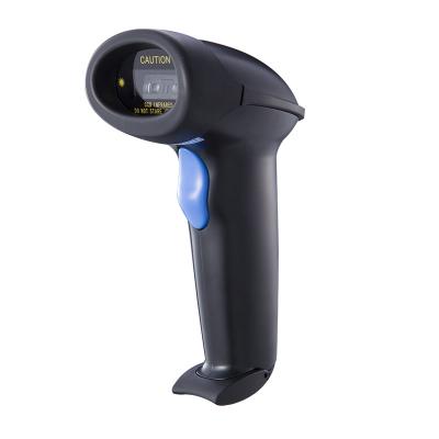 China Sense Laser Barcode Reader Scanner Gun Portable USB 1D High Quality Code Wired Handheld Barcode Scanner 2CM for sale