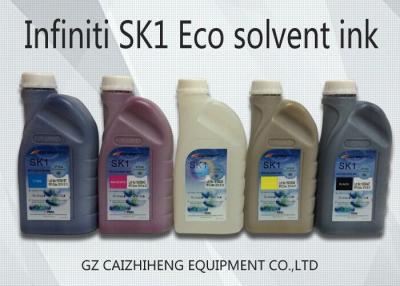 Cina Inchiostro solvente originale colore vibrante Infiniti SK1 di CMYK di Eco di 1 litro/LC/LM 6 in vendita