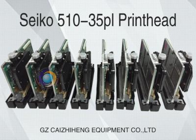 China High Resolution Printer Print Head , Waterproof Seiko 510 35pl Printhead for sale