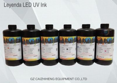 China Vivid Shiny UV Inkjet Ink Fast Curing For Konica 512 / 1024 Printhead for sale