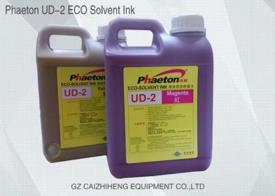 China Bright Purple Waterproof Printer Ink Eco Solvent Fluent Strong Compatibility for sale