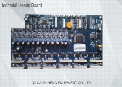 China 8 Heads Icontek PCB Main Board Multi - Function For Seiko Printhead for sale