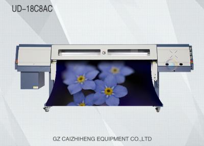 China TOSHIBA Printhead Eco Solvent Printers, Aluminum Digital Printing Fabric Machine Galaxy UD 18C8AC for sale