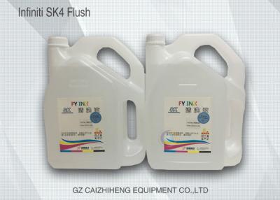 China Infiniti SK4 Liquid Solvent Printer Ink Flush For Seiko Head Printing Machine for sale