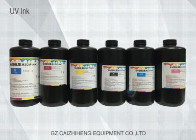 China Fast Drying Infiniti Led Inkjet UV Ink Wide Color Gamut High Fluidity for sale