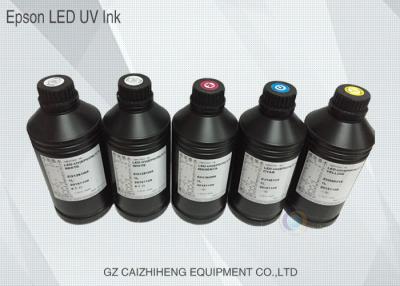 China Horniness Professional Epson LED UV Ink Odorless CMYK White Color for sale