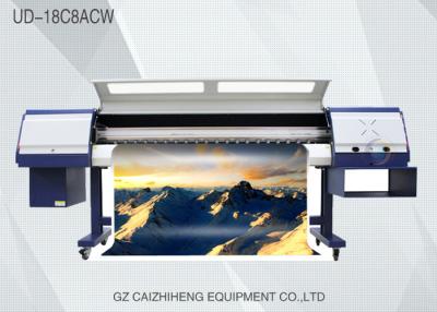 China CMYK UV Eco Solvent Based Printer Fast Speed Galaxy UD 18C8ACW for sale