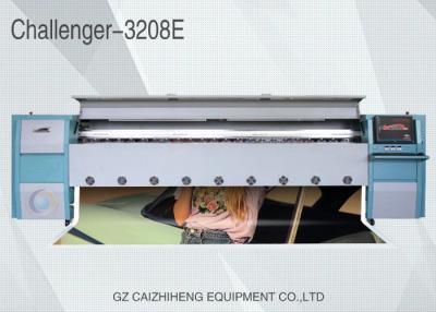 China 10ft Solvent Color Inkjet Flex Banner Printing Machine High Precision Challenger 3208E for sale