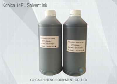 China 1L Konica Healthy Dynamic Color Printer Ink Solvent High Climate Resistant for sale