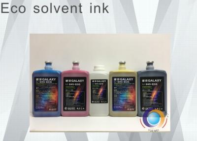 Cina Getto di inchiostro solvente dx4 dx5 dx7 della galassia dell'inchiostro 1000ml di eco della testa di stampa per la stampante del faeton di Mutoh Roland Mimaki in vendita