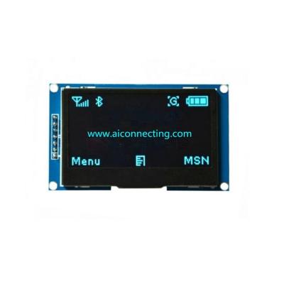 China Yellow/Green/Blue/White SPI 128x64 2.42 Inch Serial OLED Display Module With SSD1309 2.42 Inch Controller for sale