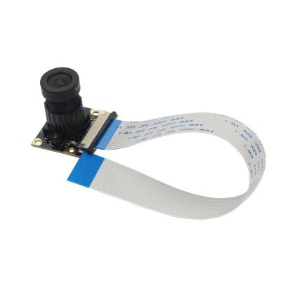 China About 5MP 5MP OV5647 Sensor 1080p Webcam Focus Adjustable Camera Raspberry Pi Night Vision Camera Module Black for sale