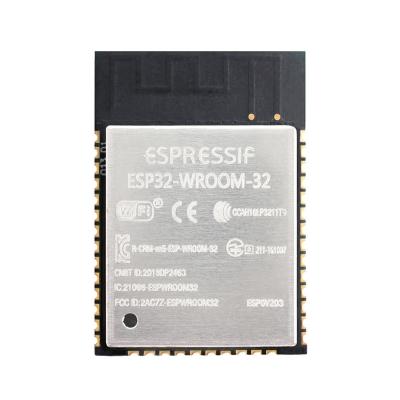 China Newest Latest Revision ESP32-WROOM-32 WiFi WLAN Dual Core WiFi Bluetooth CUP ESP32 Module for sale