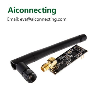 China Wireless Transceiver Communication 1100 Meters 2.4GHz NRF24L01+ Long Distance Wireless Transceiver Module for Smart Home Wireless Doorbell for sale