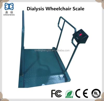 China Medical Iron Dialysis Wheelchair Scale Wheel Scale For Hospital for sale