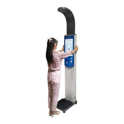 China DHM-900C Iron Schools Students Hospital Use Ultrasonic Height Weight Measures Balance for sale