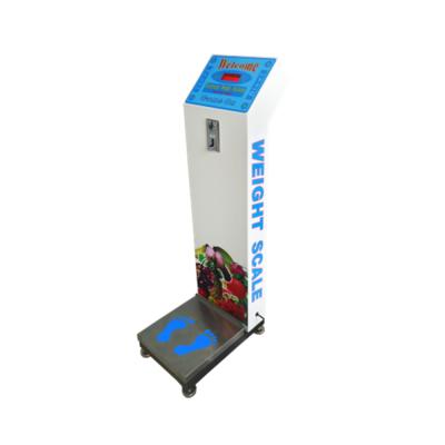 China IRON DHM-3 Coin Slot Weighing Machine, Coin Weight Scale, Electronic Weight Scale for sale