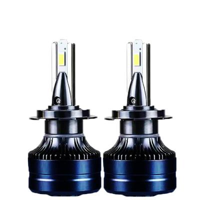 China Fan Cooling H4 Led Headlight 72W 12000 880 Lumen CSP H13 Bulbs Car H13 5202 C6 H11 H7 H4 LED Headlamp For Auto Cars T15-4014-45smd for sale