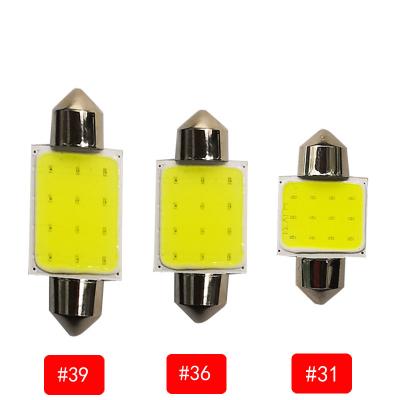 China Factory Price Festoon Car Led Interior Bulbs Dome Light 12V Festoon Reading Light Auto Roof Light Car Cob Led 3 for sale