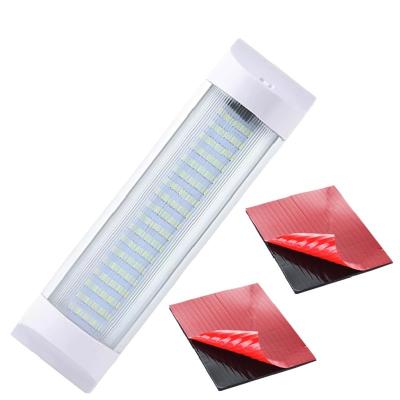 China Trailer truck bus led interior light factory direct sale 12V 24V voltage 72LED light interior tube side reading LED beacon light for sale