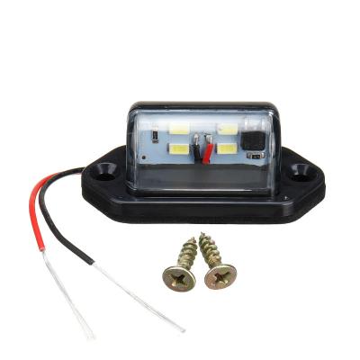 China Waterproof 12-24V Truck License Car License Plate Light For Motorcycle Trailer 9002 for sale