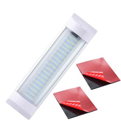 China Trailer Truck Bus Led Side Voltage Hot Sale 72LED Tube Lamp 12V 24V Beacon Lights Car Indoor LED Interior Indicating Light for sale