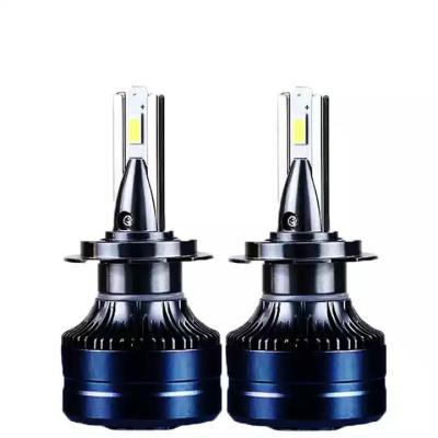 China Trailer Truck Bus Led Beacon System H4 9005 9006 50w 12000lm Side Auto Lighting H11 Led Car Led Headlight Bulb F7 Car Automobile Led Headlight h7 With Lights fans H8 H10 for sale