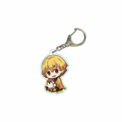 China China Acrylic Clear Demon Slayer Comic Key Chain Keychain Acrylic, Different Figure Accessories for sale