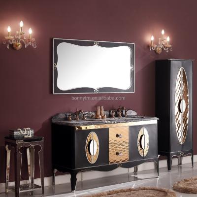 China Large modern design villa luxury modern cosmetice wardrobe inside for sale