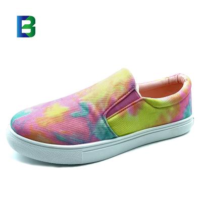 China Fashion trend low price factory custom 2022 boys casual shoes lace up girls canvas shoes for sale