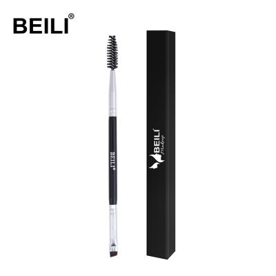 China BEILI Skin-friendly Single Makeup Brush With Box Packing Super Slim Eyebrow Brush Vegan Makeup Brush for sale