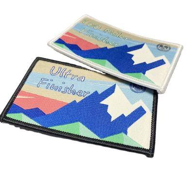 China Handmade Woven Patch Manufacturers In China Custom Design Woven Sticker Patch For Clothes for sale