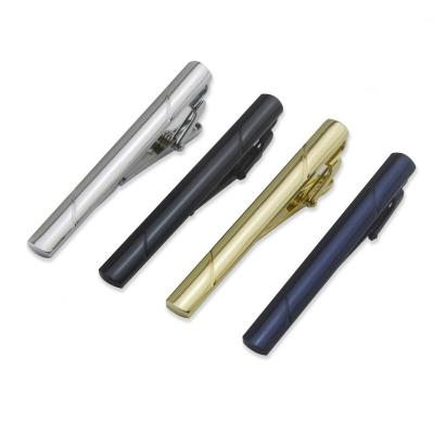 China Promotion Shirts Wholesale White Stainless Steel Tie Rod Metal Custom Tie Clips for sale