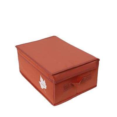 China Sustainable Fabric Storage Bins, Rectangle Storage Box For Closet, Home Storage Organization Box Oxford for sale