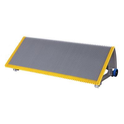 China Escalator Step Escalator Parts Moving Walk Aluminum Pallets for sale