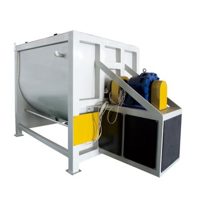 China New Plastic Powder Horizontal Ribbon Plastic Mixing Mixer for sale