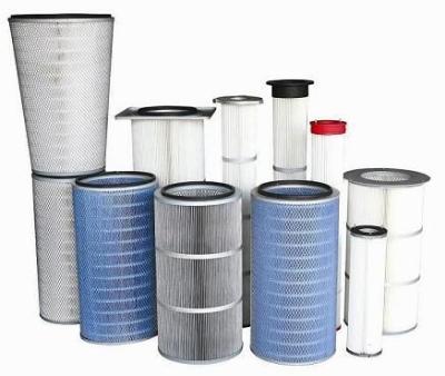 China 100% Washable Hydraulic Filter System Polyester Dust Cartridge Filter Element Filter for sale