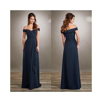 China New Washable Elegant Mother Of The Bride Dresses Sexy A Line Chiffon Beading Formal Wedding Party Banquet Evening Gowns for sale