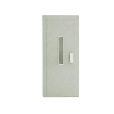 China Factory price industrial elevator semi automatic door panel manual door for villa house elevator for sale