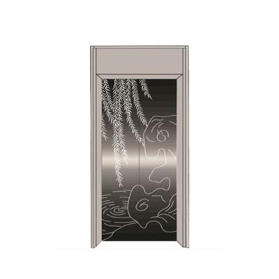 China Industrial Flexible Lift Door Covers Elevator Landing Door Standard Size For Elevators for sale