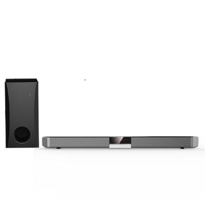 China Mini System Wireless Mini System Wireless Led Display 2.1CH Sound Bar TV Mini Soundbar With Subwoofer Soundbar BT Speaker for sale