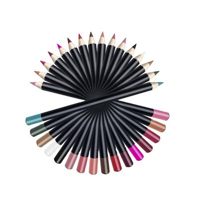 China Cruelty Free And Vegan OEM Custom Cosmetic Lip Liner Private Label Lip Liner Waterproof Pencil for sale