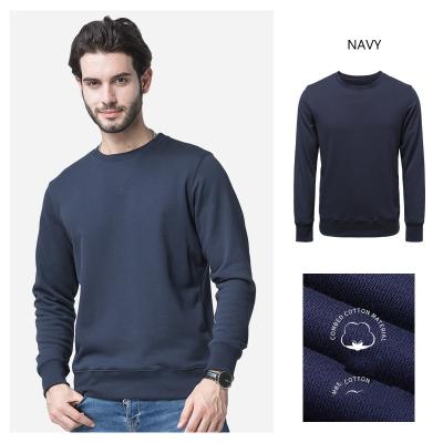 China 85% COTTON 15% Polyester 300gsm Shirt Collar Breathable Shirt Collar Sweater Prints Mens Sweater Shirts Plus Size Shirts for sale