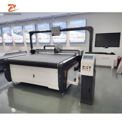 China Hotels ZHUOXING Digital Cutter And Cloth Cutting Machine In Garment Industry 1625VA for sale