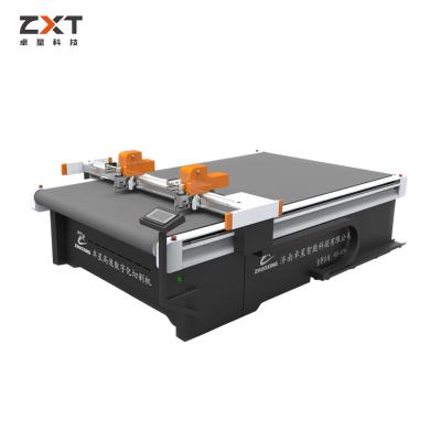 China Garment Shops Automated Apparel Cutting Machine For Knitwear And Fabrics for sale