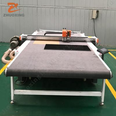 China cnc knife leather dieless digital cutting machine for shoes and carpets for sale